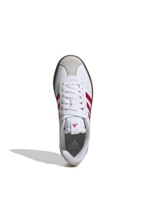 deportivos casual adidas court 3.0 blanco-rojo ji2908