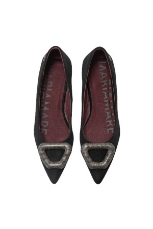 merceditas y bailarinas mustang negro 63482