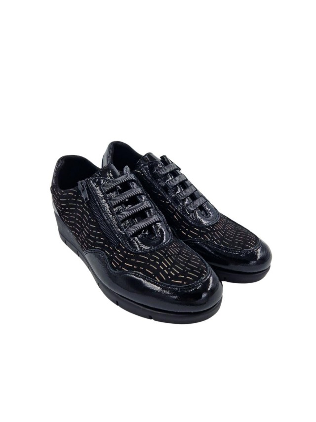 zapatos blucher 48horas negro 421107