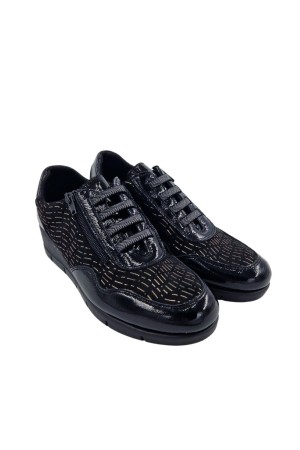 zapatos blucher 48horas negro 421107