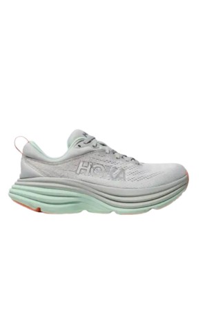 deportivos running hoka bondi 8 plata 1127952sqb