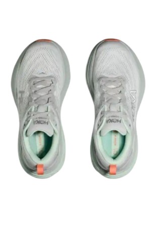 deportivos running hoka bondi 8 plata 1127952sqb
