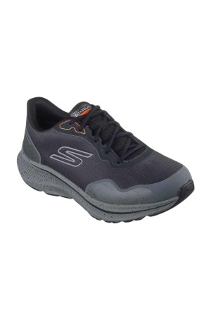 deportivos running skechers go run negro-gris 220874