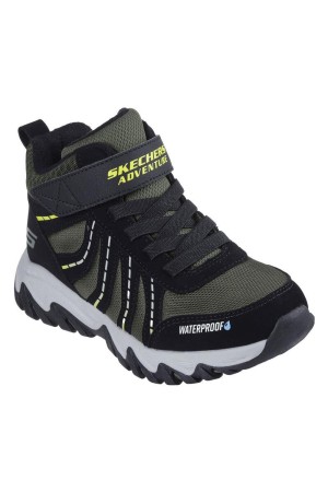 deportivos trekking skechers rugger negro-verde 406412l