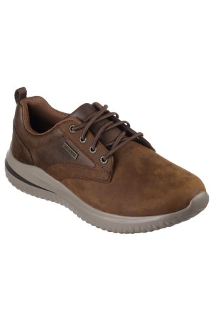 deportivos casual skechers delson 3.0 marron 210661