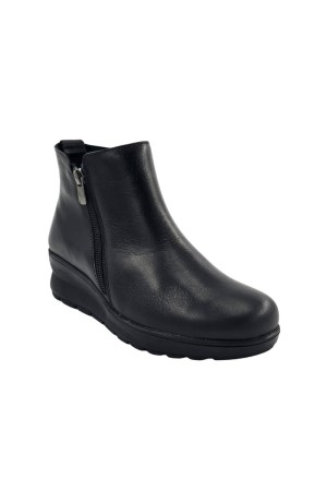 Botines Sport Mujer 48hrs cuña negro 422205