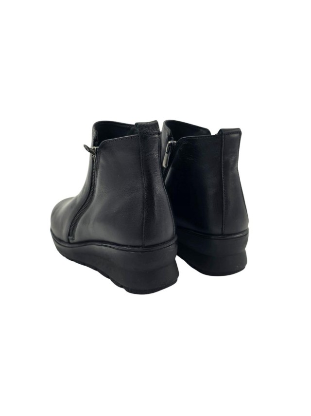 Botines Sport Mujer 48hrs cuña negro...