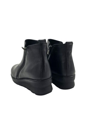 Botines Sport Mujer 48hrs cuña negro 422205