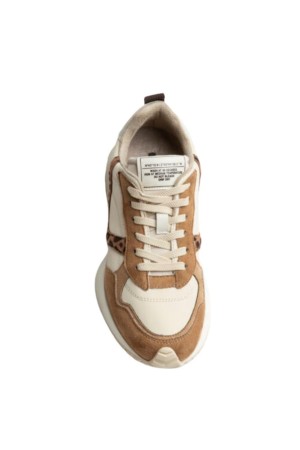 Deportivo casual Corina Leopardo camel m4532
