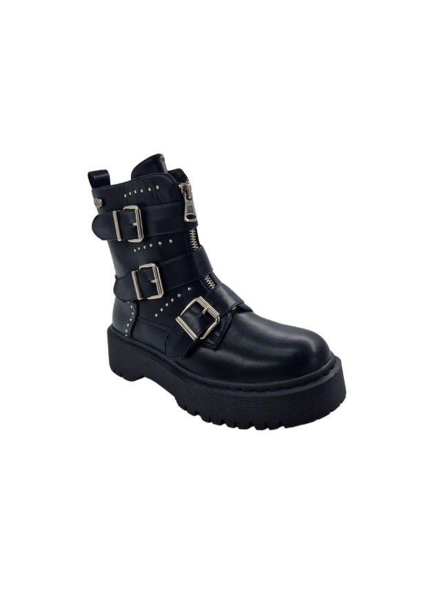 botas militares walk easy negro 2443