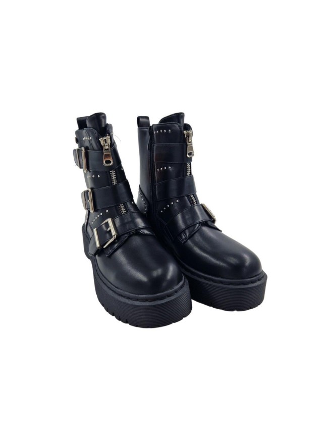 botas militares walk easy negro 2443