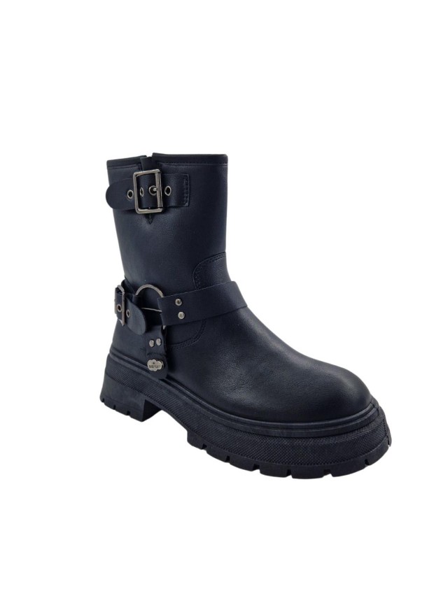 botas militares walk easy negro 2439