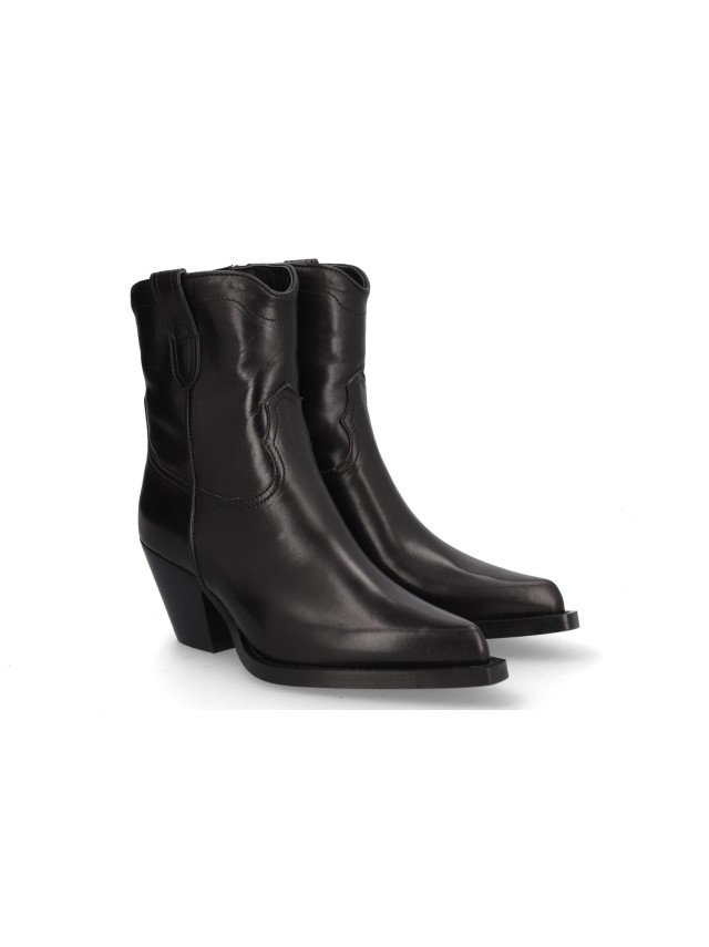 Botas camperas Mujer Alpe negro 5261