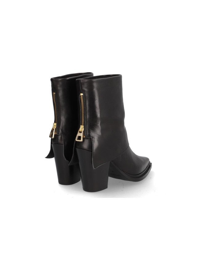 Botas camperas Mujer Alpe negro 5274
