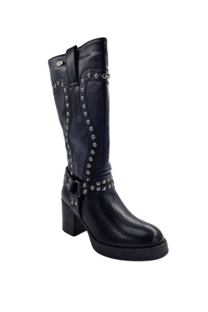 botas altas walk easy negro 2446