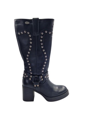 botas altas walk easy negro 2446