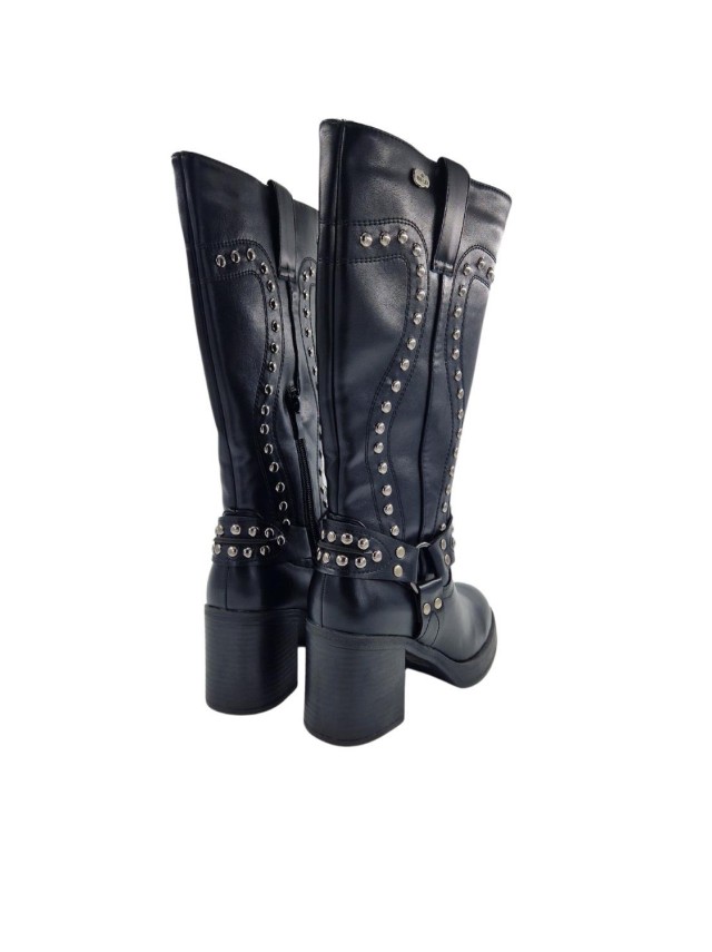 botas altas walk easy negro 2446