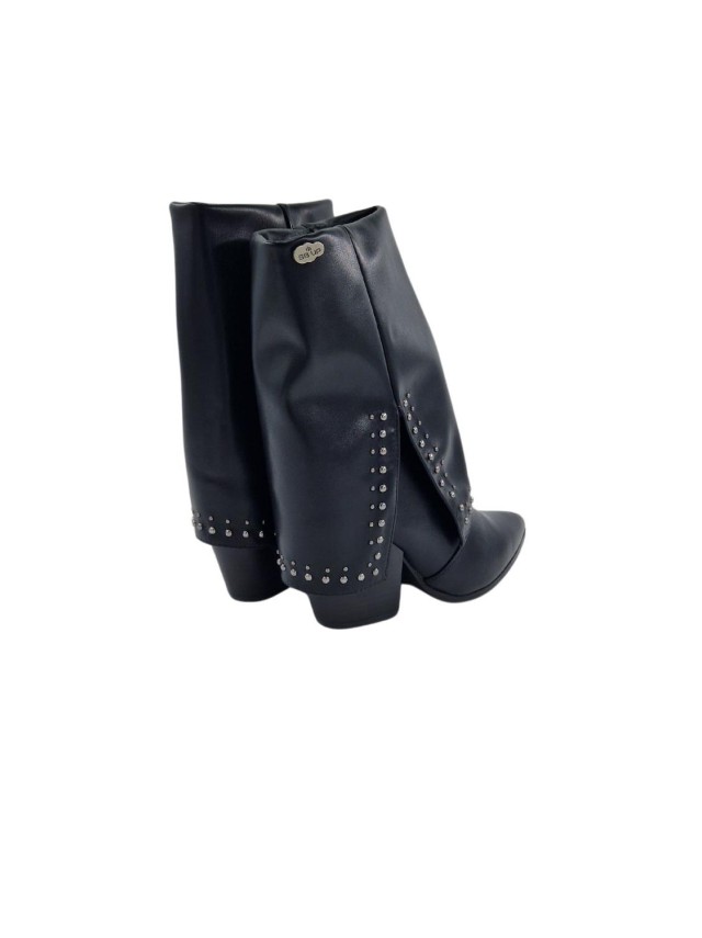 botas camperas walk easy negro 2445