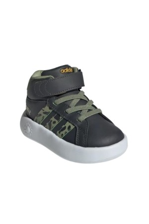 deportivos casual adidas grand court mid negro-kaki if4096