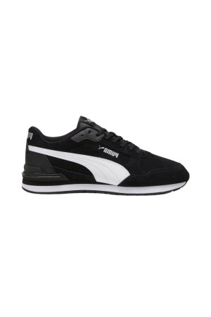 deportivos casual puma runner v4 negro-blanco 399665 st