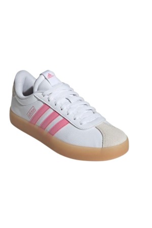deportivos casual adidas grand court 3.0 blanco-rosa ji2909