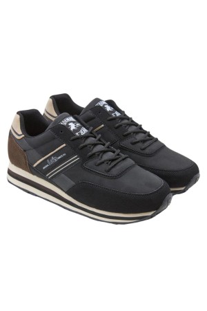 Deportivos casual hombre lois negro 64403