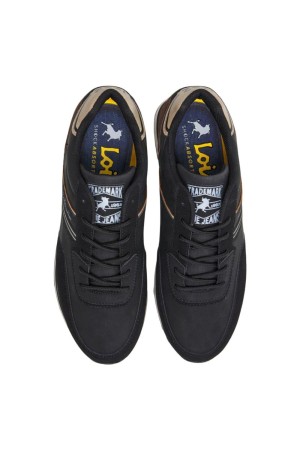 Deportivos casual hombre lois negro 64403