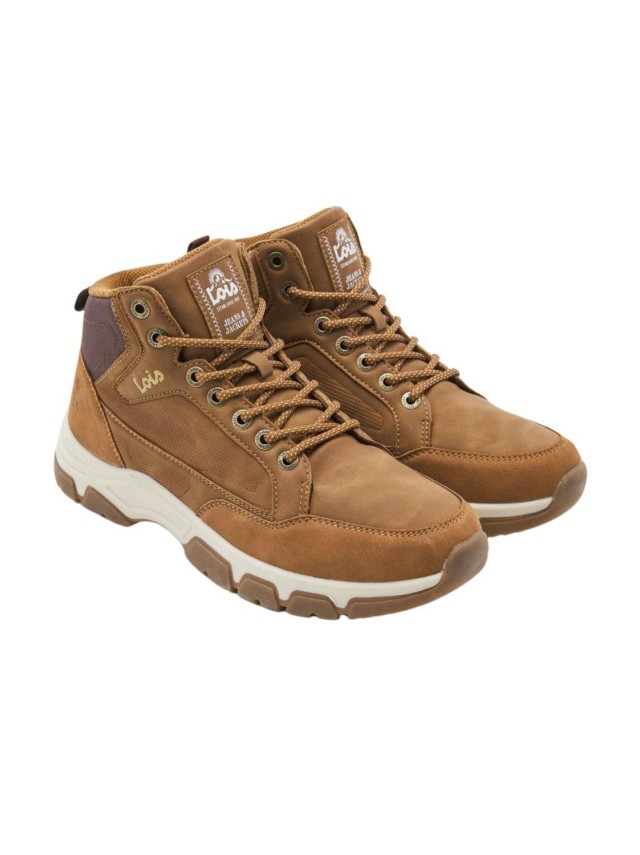 Botas casual hombre lois camel 64391