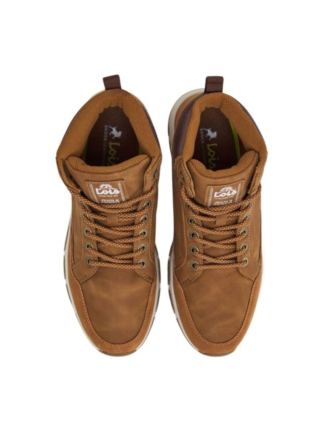 Botas casual hombre lois camel 64391