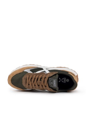 deportivos casual munich babel 03 cuero-verde 4599003