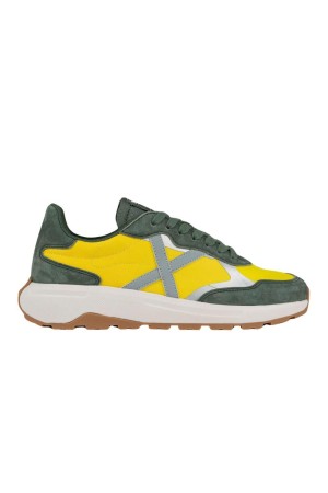 deportivos casual munich babel 01 amarillo-verde 4599001