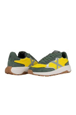 deportivos casual munich babel 01 amarillo-verde 4599001