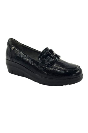 Zapatos cuña Mujer My soft negro 24m585