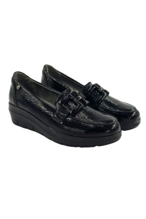 Zapatos cuña Mujer My soft negro 24m585