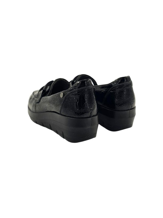 Zapatos cuña Mujer My soft negro 24m585