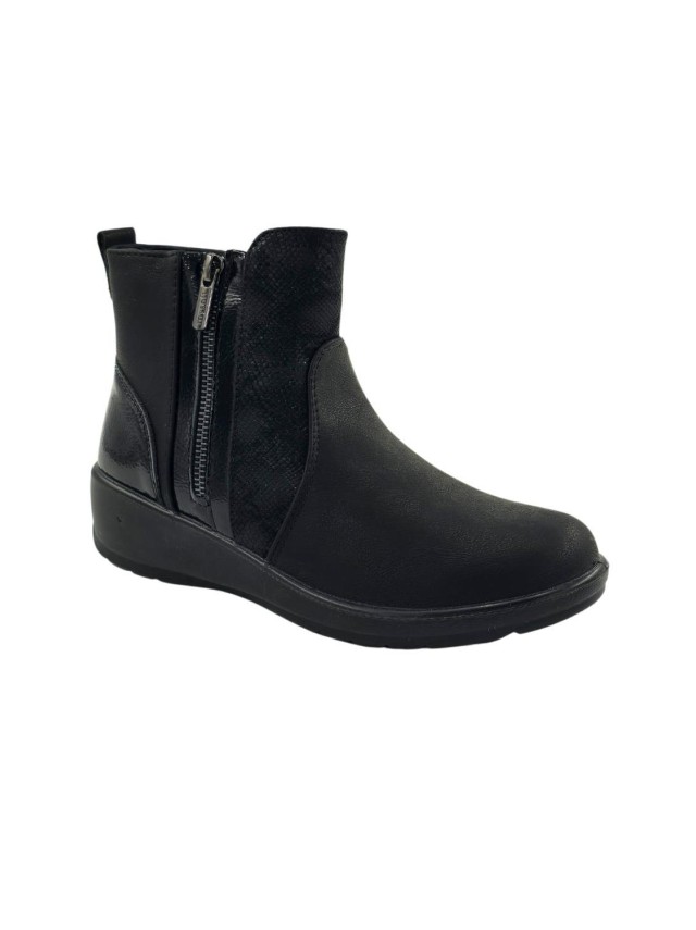 Botines confort Mujer My Soft negro...