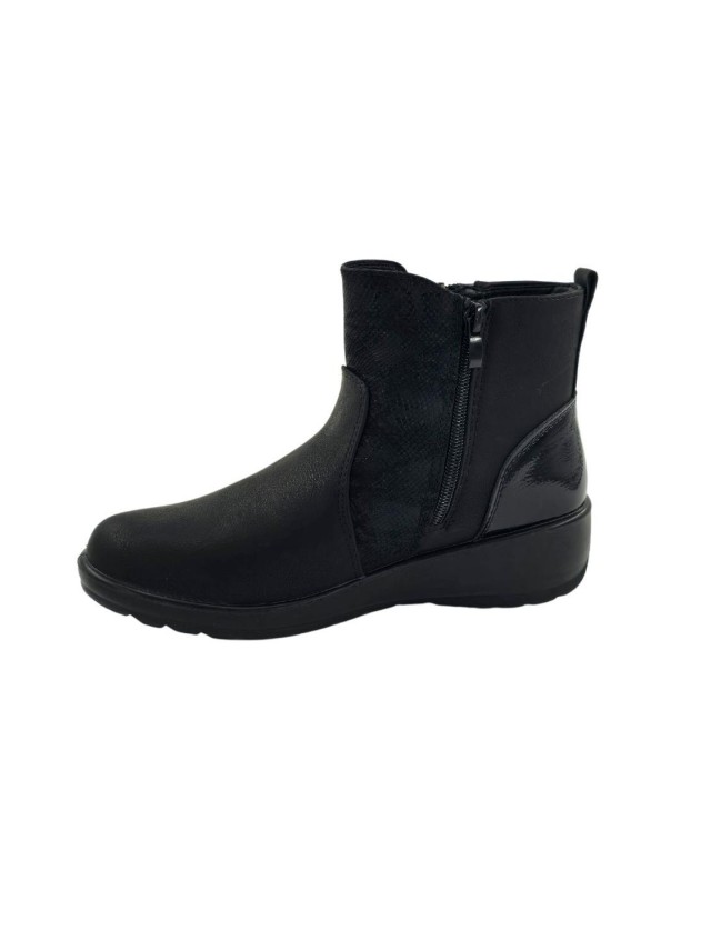 Botines confort Mujer My Soft negro...