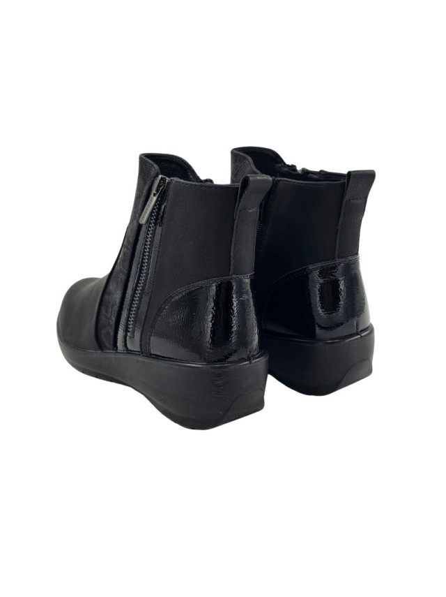 Botines confort Mujer My Soft negro...