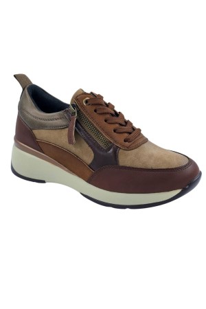 Deportivos casual Mujer My soft Cuero 24m545