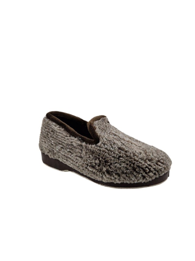 zapatillas cerradas norteñas marron...
