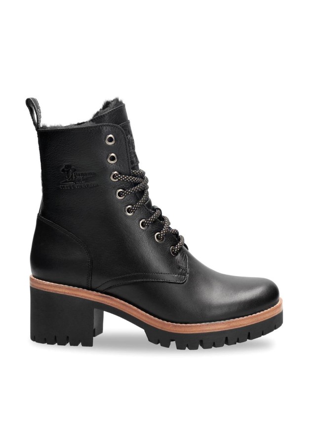 Botas tacon Mujer Panama Jack Negro...