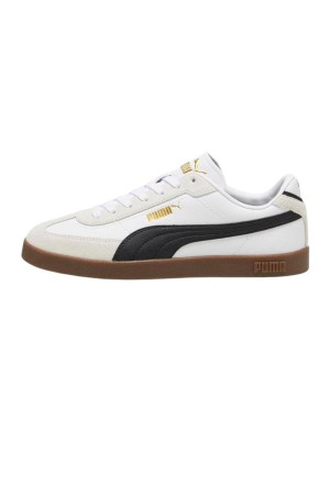 deportivos casual puma club II blanco-negro 397447-07
