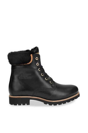 Botas militares Mujer panama jack negro Panama03 igloo trav b2