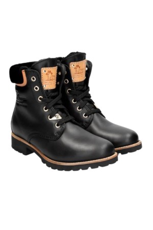 Botas militares Mujer panama jack negro Panama03 igloo trav b2