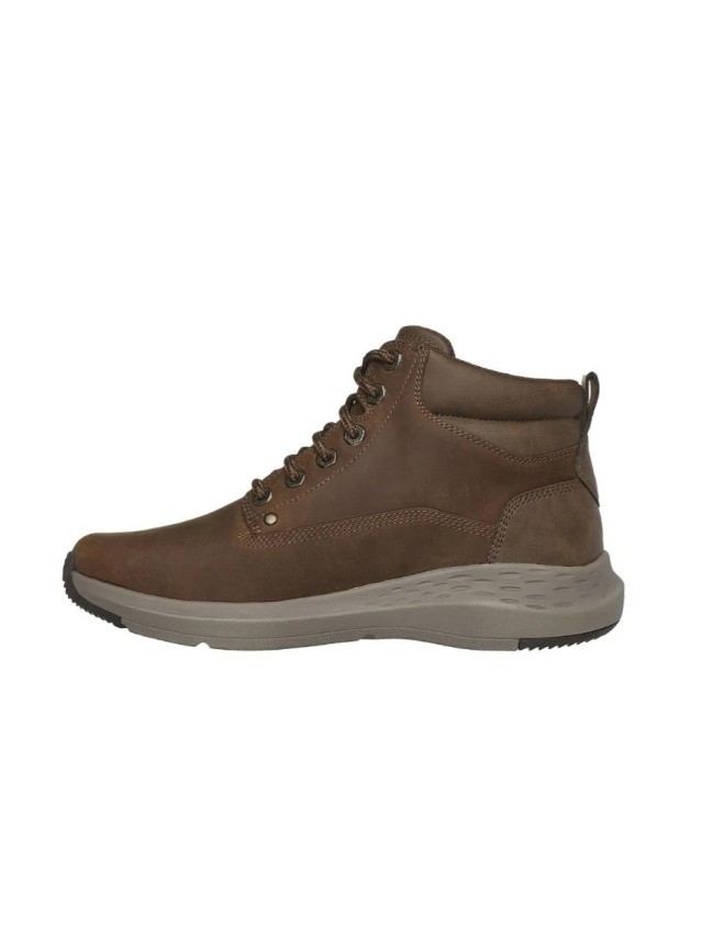 botas casual skechers garza cuero 204903