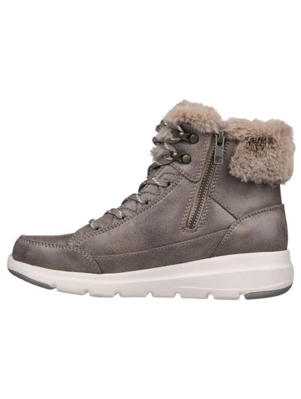 botines confort y sport skechers glacial ultra taupe 144178 2