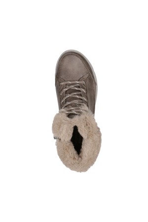 botines confort y sport skechers glacial ultra taupe 144178