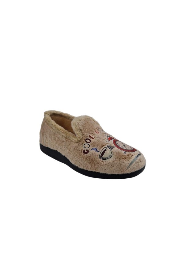 zapatillas cerradas javer beige 26-217