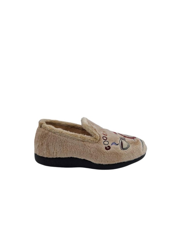 zapatillas cerradas javer beige 26-217