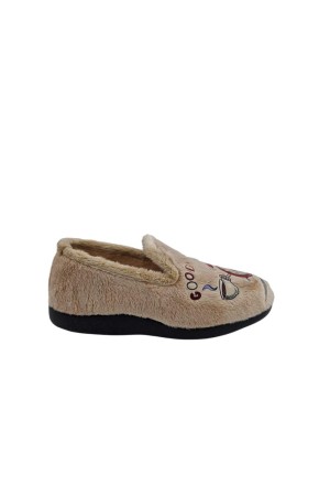 zapatillas cerradas javer beige 26-217